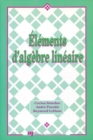 Elements d'algebre lineraire - eBook