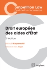 Droit europeen des aides d'Etat - eBook