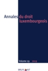Annales du droit luxembourgeois - Volume 29 - 2019 - eBook