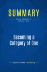Summary: Becoming a Category of One - eBook