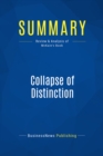 Summary: Collapse of Distinction - eBook
