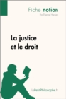 La justice et le droit (Fiche notion) : LePetitPhilosophe.fr - Comprendre la philosophie - eBook