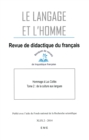 Hommage a Luc Colles : Tome 2 : de la culture aux langues - 2014 - 49.2 - eBook