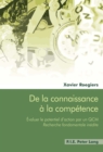 de la Connaissance A La Competence : Evaluer Le Potentiel d'Action Par Un Qcm - « Recherche Fondamentale Inedite » - Book