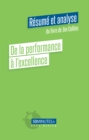 De la performance a l'excellence (Resume et analyse de Jim Collins) - eBook
