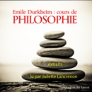 Durkheim : Cours de philosophie - eAudiobook