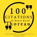 100 citations de Henry David Thoreau - eAudiobook