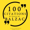 100 citations d'Honore de Balzac - eAudiobook