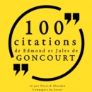 100 citations d'Edmond et Jules de Goncourt - eAudiobook
