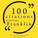 100 citations de Benjamin Franklin : unabridged - eAudiobook