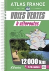 France atlas voies vertes & veloroutes - 12000km/570cartes - Book