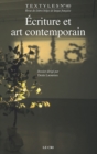 Ecriture et art contemporain - eBook