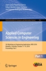 Applied Computer Sciences in Engineering : 5th Workshop on Engineering Applications, WEA 2018, Medellin, Colombia, October 17-19, 2018, Proceedings, Part I - eBook