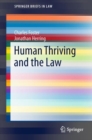 Human Thriving and the Law - eBook