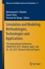 Simulation and Modeling Methodologies, Technologies and Applications : 7th International Conference, SIMULTECH 2017 Madrid, Spain, July 26-28, 2017 Revised Selected Papers - eBook