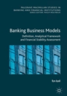 Banking Business Models : Definition, Analytical Framework and Financial Stability Assessment - eBook