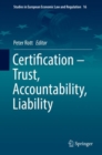 Certification - Trust, Accountability, Liability - eBook