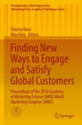 Finding New Ways to Engage and Satisfy Global Customers : Proceedings of the 2018 Academy of Marketing Science (AMS) World Marketing Congress (WMC) - eBook