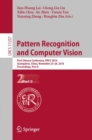 Pattern Recognition and Computer Vision : First Chinese Conference, PRCV 2018, Guangzhou, China, November 23-26, 2018, Proceedings, Part II - eBook