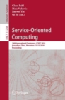Service-Oriented Computing : 16th International Conference, ICSOC 2018, Hangzhou, China, November 12-15, 2018, Proceedings - eBook
