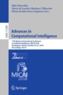 Advances in Computational Intelligence : 17th Mexican International Conference on Artificial Intelligence, MICAI 2018, Guadalajara, Mexico, October 22-27, 2018, Proceedings, Part II - eBook