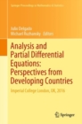 Analysis and Partial Differential Equations: Perspectives from Developing Countries : Imperial College London, UK, 2016 - eBook