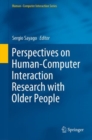 Perspectives on Human-Computer Interaction Research with Older People - eBook
