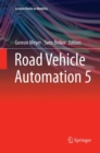 Road Vehicle Automation 5 - Book
