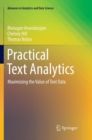 Practical Text Analytics : Maximizing the Value of Text Data - Book