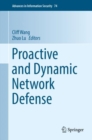Proactive and Dynamic Network Defense - Book