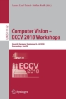 Computer Vision – ECCV 2018 Workshops : Munich, Germany, September 8-14, 2018, Proceedings, Part IV - Book