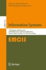 Information Systems : 15th European, Mediterranean, and Middle Eastern Conference, EMCIS 2018, Limassol, Cyprus, October 4-5, 2018, Proceedings - eBook