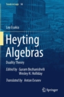 Heyting Algebras : Duality Theory - Book