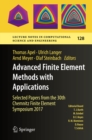 Advanced Finite Element Methods with Applications : Selected Papers from the 30th Chemnitz Finite Element Symposium 2017 - eBook