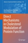 Direct Mechanisms in Cholesterol Modulation of Protein Function - eBook