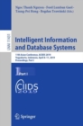 Intelligent Information and Database Systems : 11th Asian Conference, ACIIDS 2019, Yogyakarta, Indonesia, April 8–11, 2019, Proceedings, Part I - Book