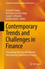 Contemporary Trends and Challenges in Finance : Proceedings from the 4th Wroclaw International Conference in Finance - eBook