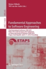 Fundamental Approaches to Software Engineering : 22nd International Conference, FASE 2019, Held as Part of the European Joint Conferences on Theory and Practice of Software, ETAPS 2019, Prague, Czech - Book