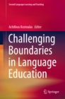 Challenging Boundaries in Language Education - eBook