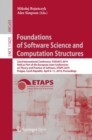 Foundations of Software Science and Computation Structures : 22nd International Conference, FOSSACS 2019, Held as Part of the European Joint Conferences on Theory and Practice of Software, ETAPS 2019, - Book