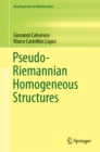 Pseudo-Riemannian Homogeneous Structures - eBook