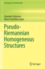 Pseudo-Riemannian Homogeneous Structures - Book