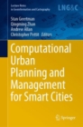 Computational Urban Planning and Management for Smart Cities - eBook