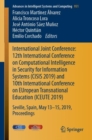 International Joint Conference: 12th International Conference on Computational Intelligence in Security for Information Systems (CISIS 2019) and 10th International Conference on EUropean Transnational - eBook