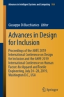 Advances in Design for Inclusion : Proceedings of the AHFE 2019 International Conference on Design for Inclusion and the AHFE 2019 International Conference on Human Factors for Apparel and Textile Eng - eBook