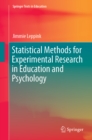 Statistical Methods for Experimental Research in Education and Psychology - eBook