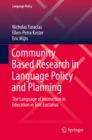 Community Based Research in Language Policy and Planning : The Language of Instruction in Education in Sint Eustatius - eBook