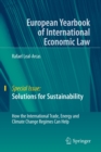 Solutions for Sustainability : How the International Trade, Energy and Climate Change Regimes Can Help - Book