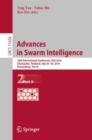 Advances in Swarm Intelligence : 10th International Conference, ICSI 2019, Chiang Mai, Thailand, July 26–30, 2019, Proceedings, Part II - Book