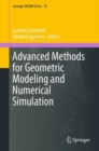 Advanced Methods for Geometric Modeling and Numerical Simulation - Book